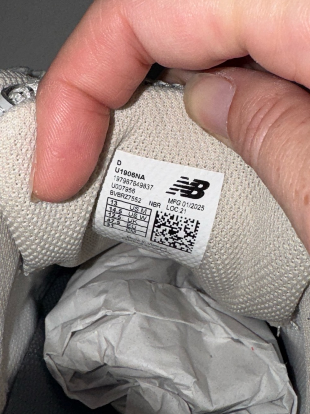 Men’s New Balance 1906U Shoes - Picture 9 of 9